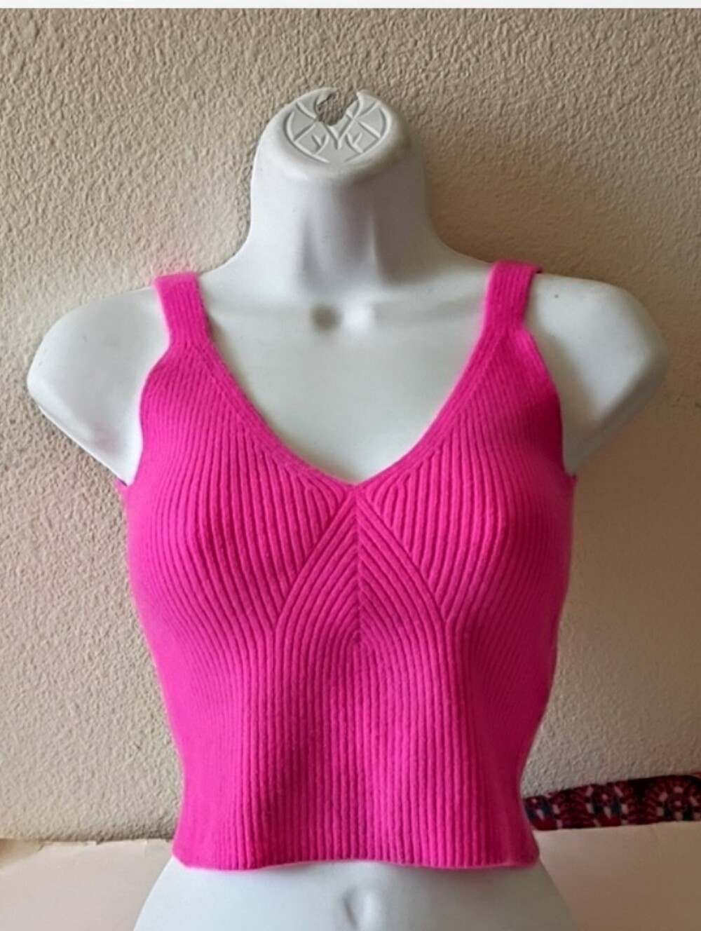 J. Crew Cashmere Rib Knit Cropped Sweater-Tank Top sz S